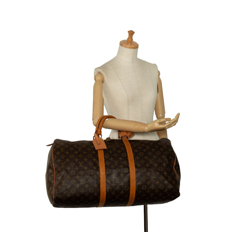 Louis Vuitton Monogram Keypole 55 Boston Bag