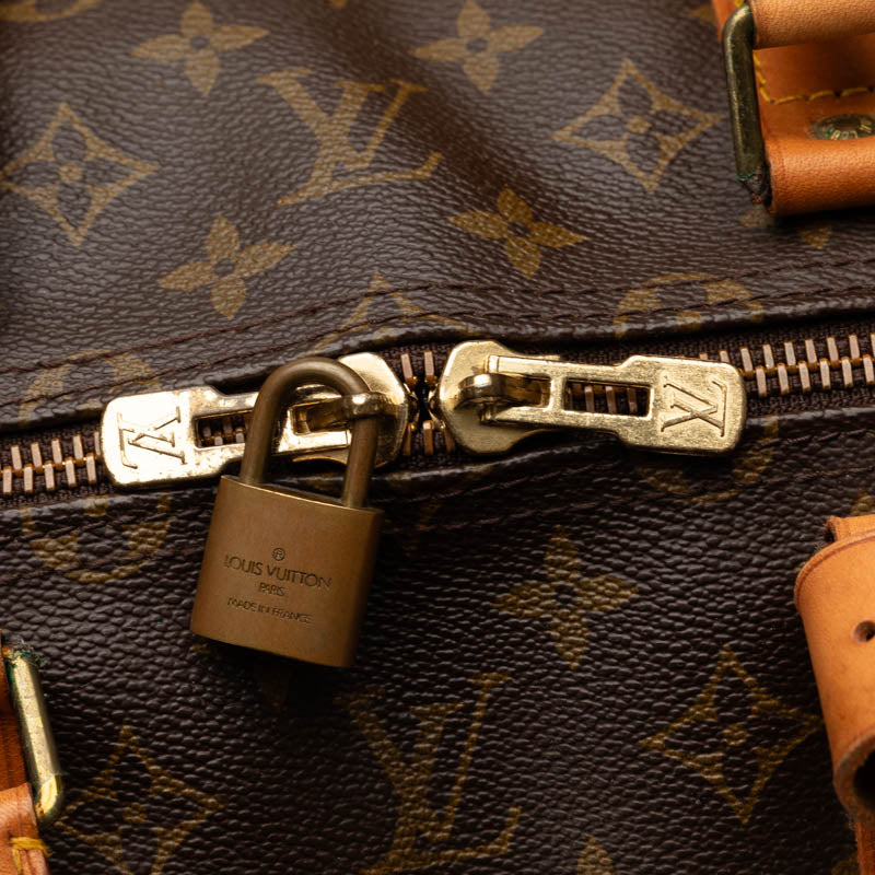 Louis Vuitton Monogram Keypole 55 Boston Bag