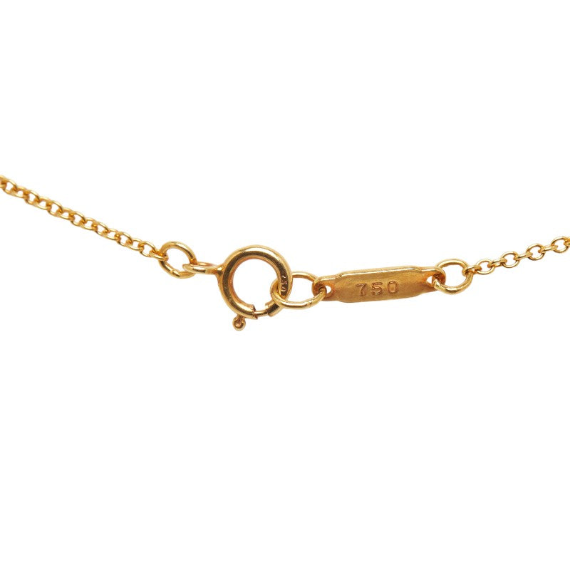 Tiffany & Co. 18K Yellow Gold Signature Cross Necklace