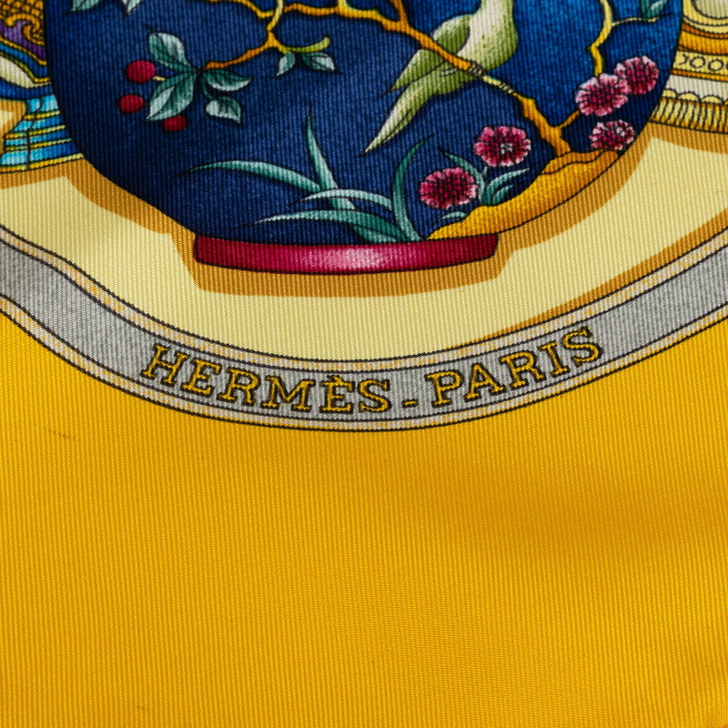 Hermes Carre 90 Quimporte Le Flacon Perfume Bottle Silk Scarf