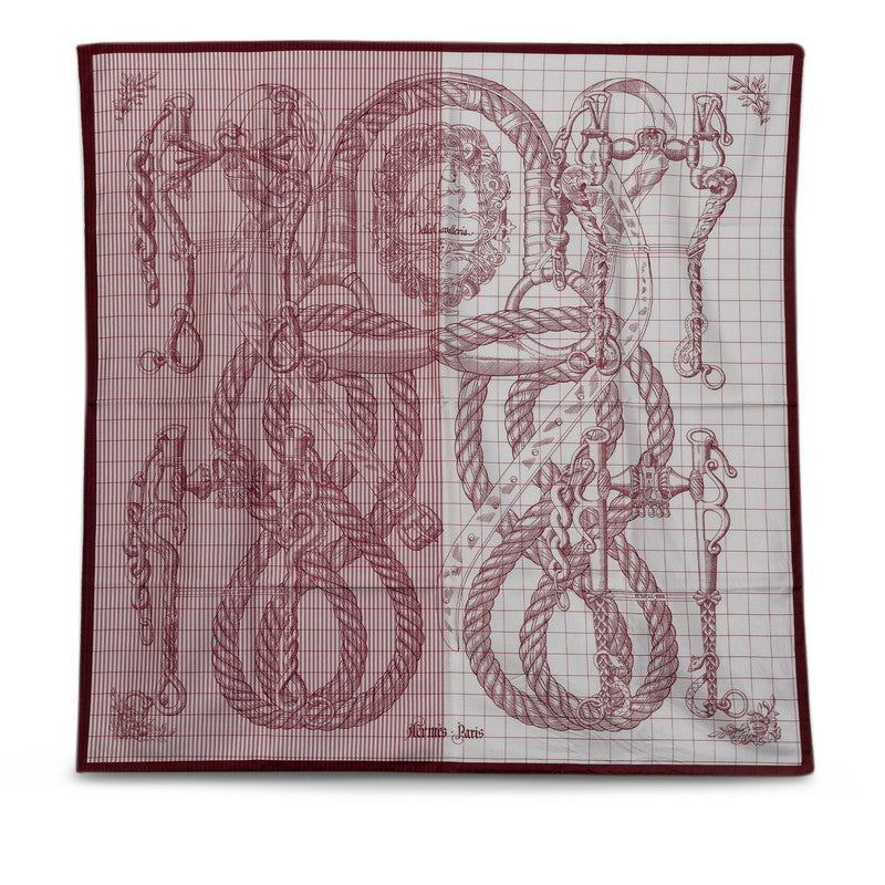 Hermes Carre 90 Della Cavalleria Silk Scarf