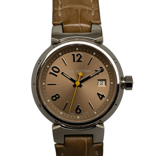 Louis Vuitton Tambour Date Wristwatch Q1212 Quartz