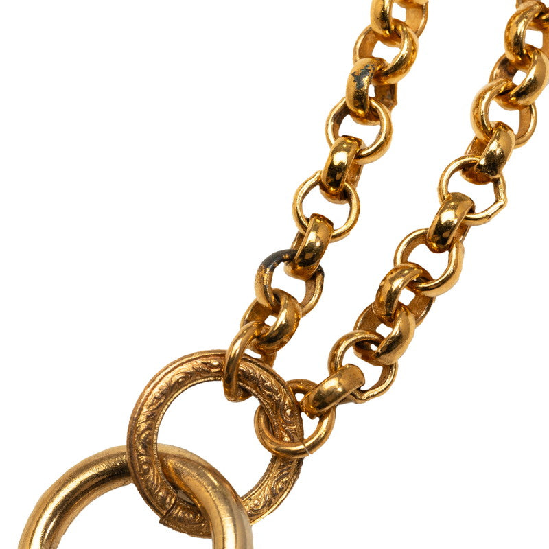 Chanel Double Heart Necklace