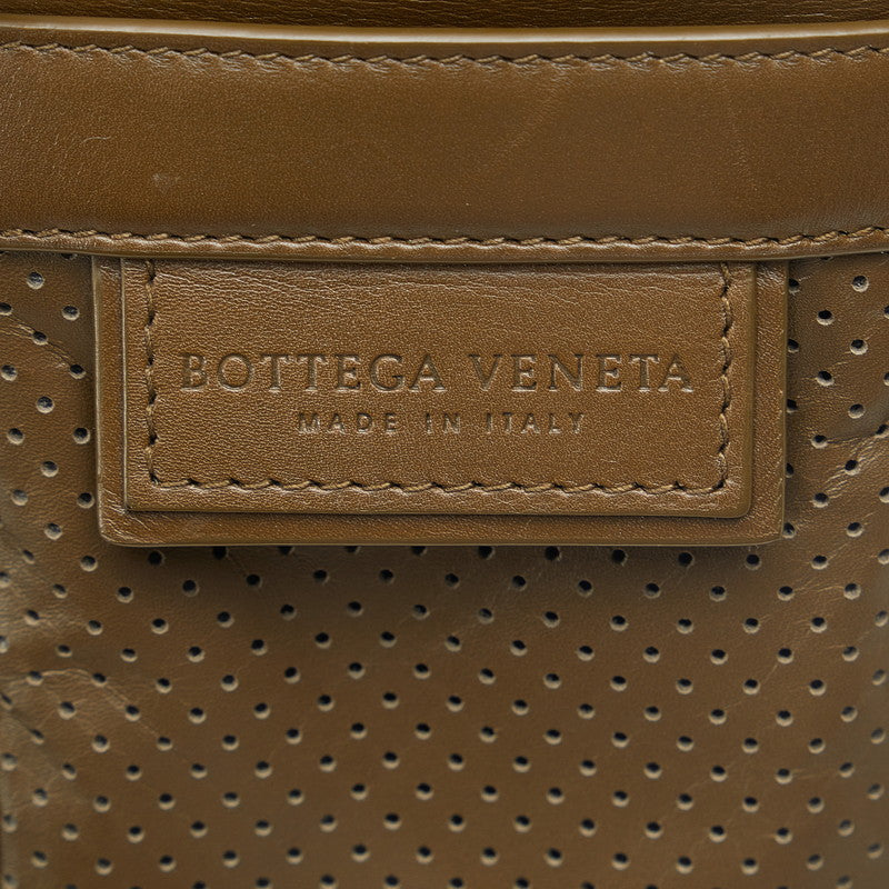 Bottega Veneta Perforated Calfskin Leggero Crossbody