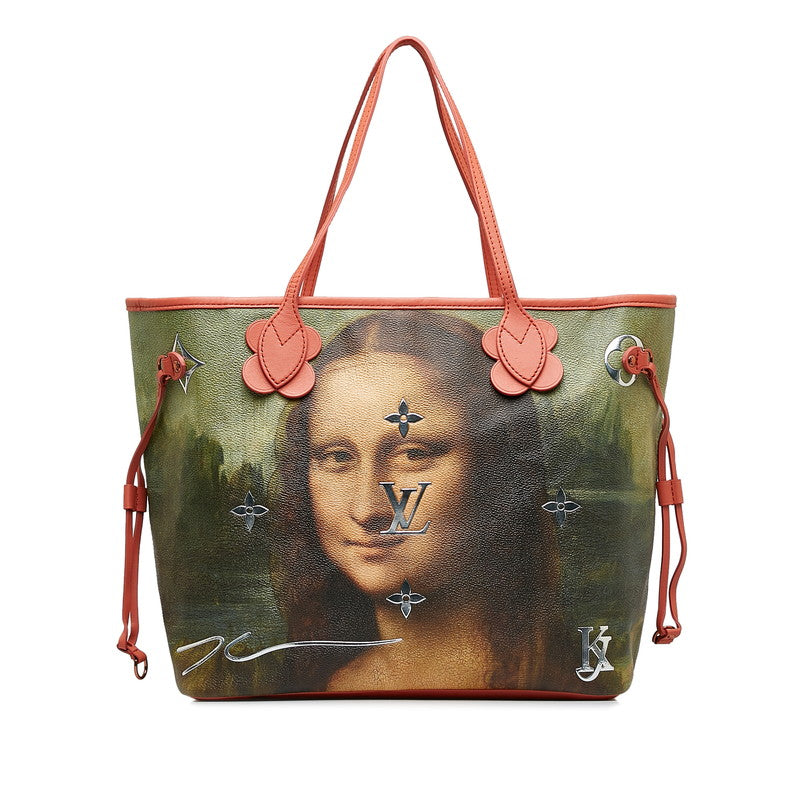 Louis Vuitton Da Vinci Neverfull MM Tote Bag