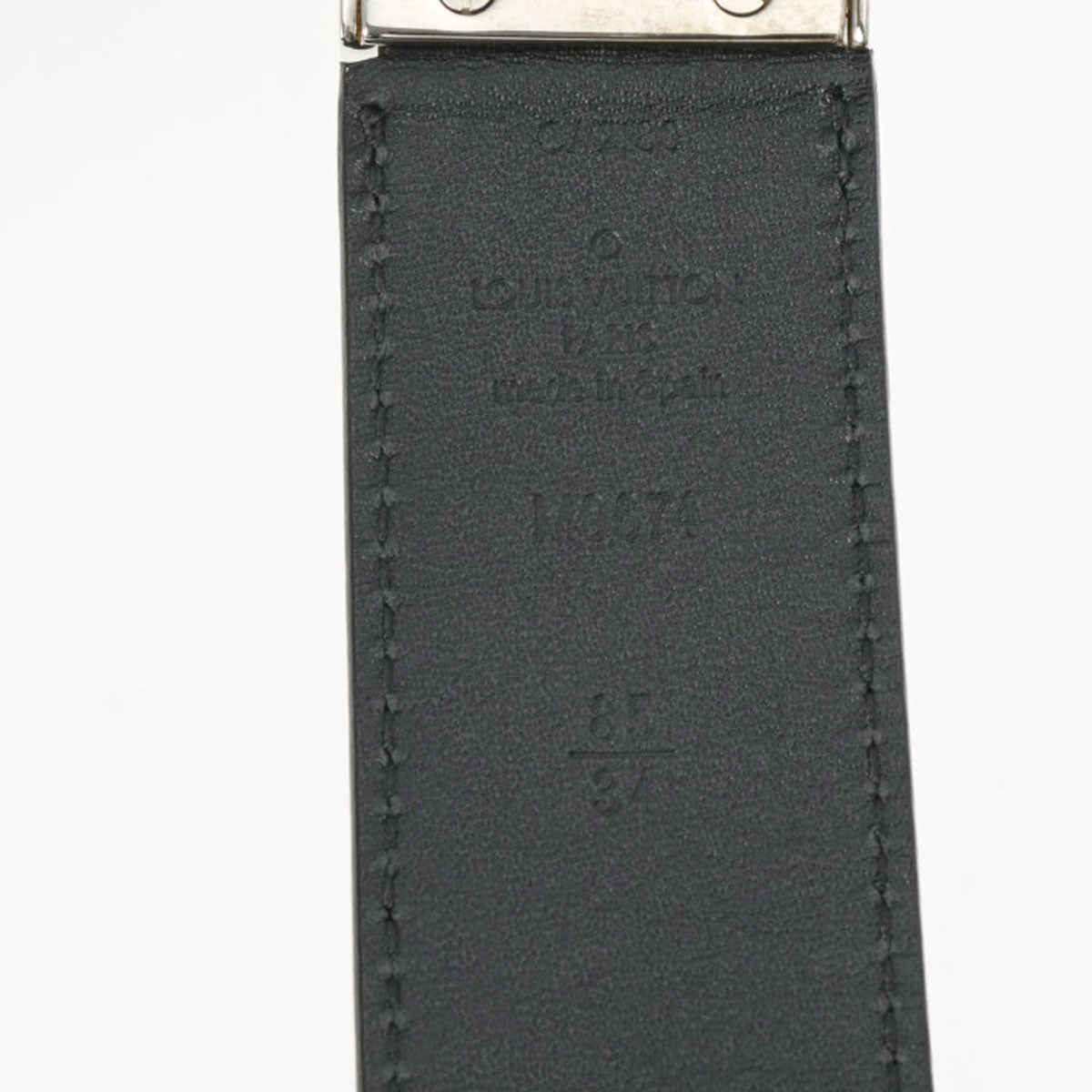 Louis Vuitton Damier Graphite Belt