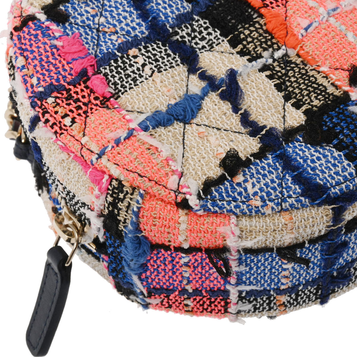 Chanel Tweed Round As Earth Bag