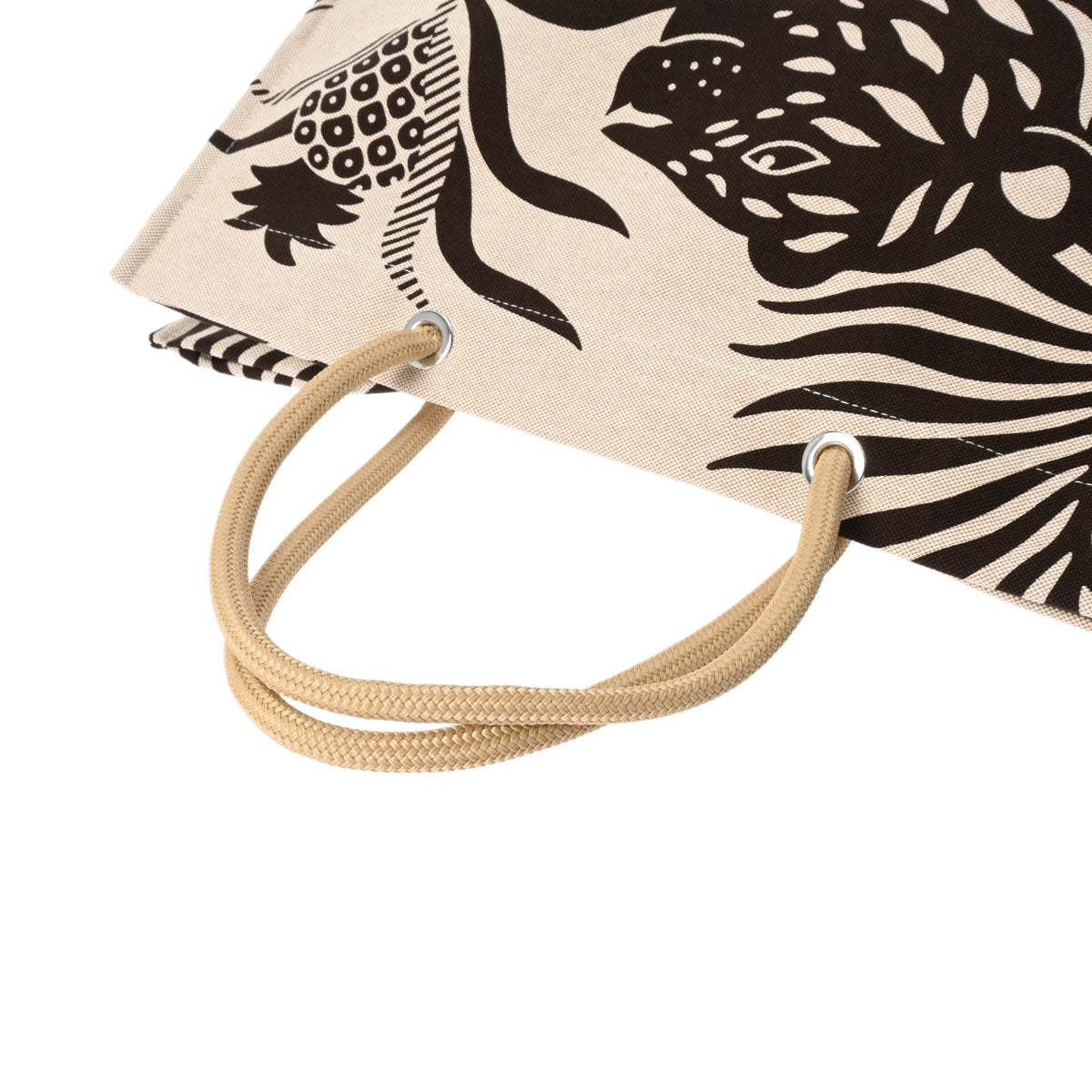 Hermes Tigre a l'Ananas beach bag