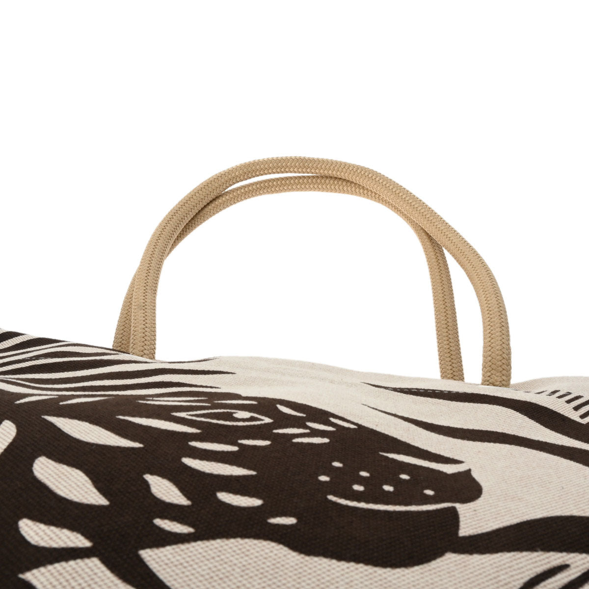 Hermes Tigre a l'Ananas beach bag