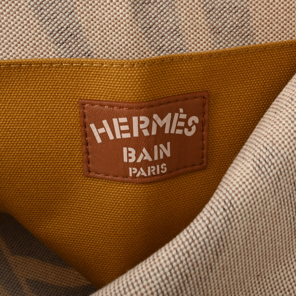 Hermes Tigre a l'Ananas beach bag