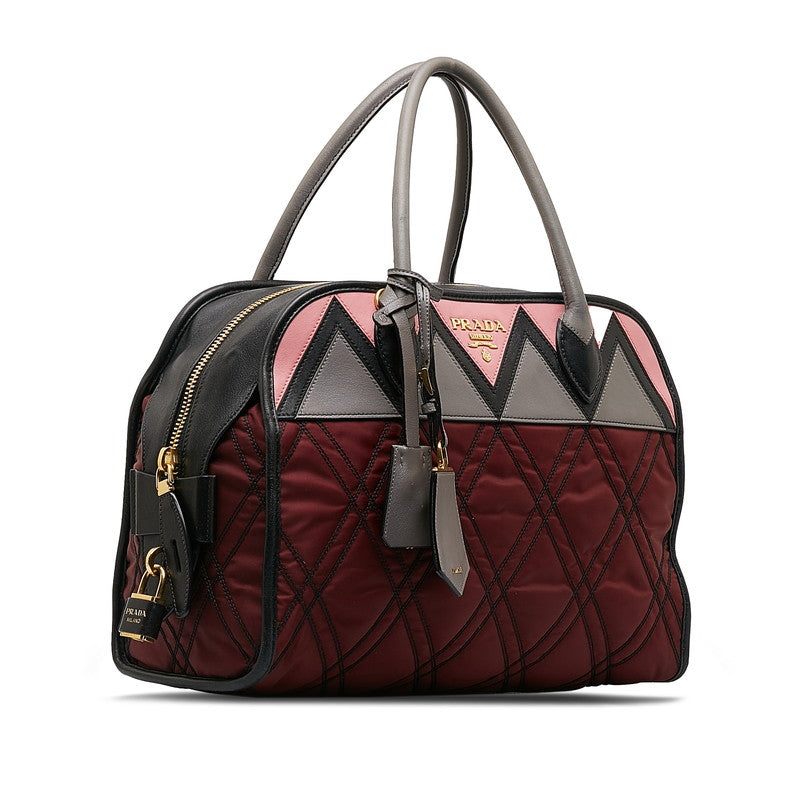 Prada Tesuto Impuntu Stitching Handbag