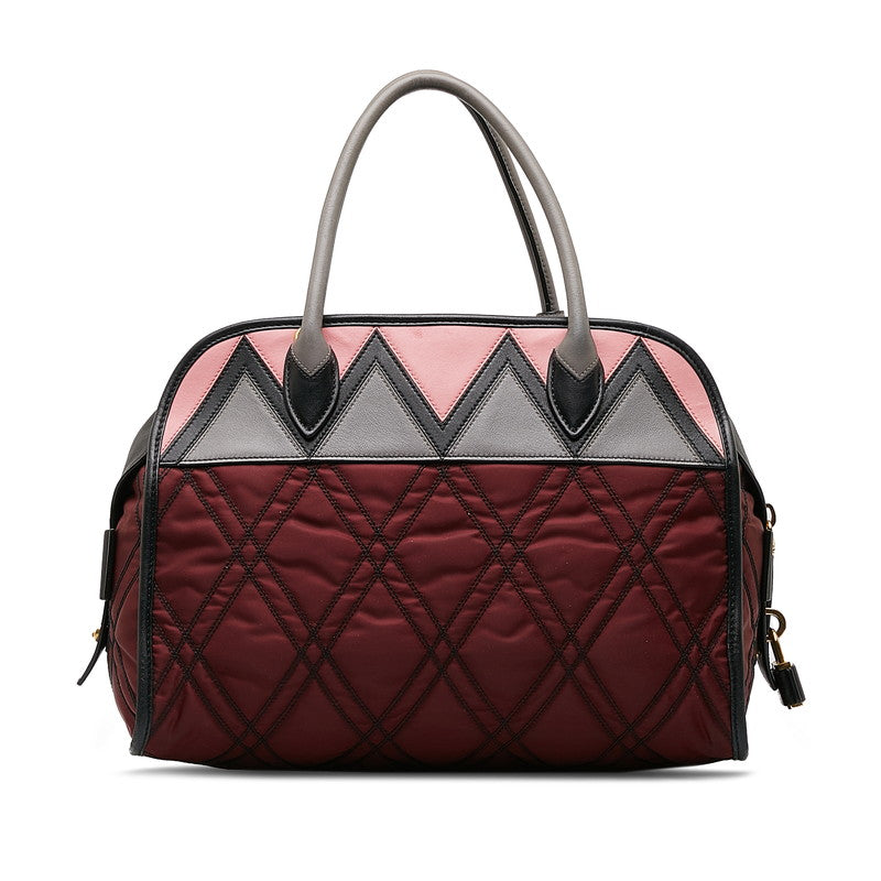 Prada Tesuto Impuntu Stitching Handbag