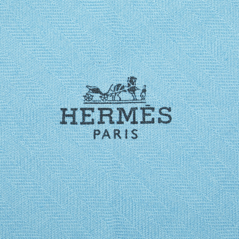 Hermes Rosange Cashmere Silk Scarf