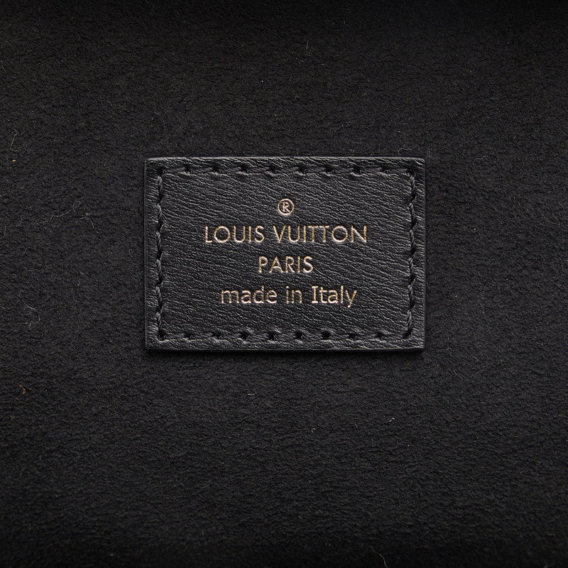 Louis Vuitton Monogram Ink Vanity PM Noir Black Leather Bag