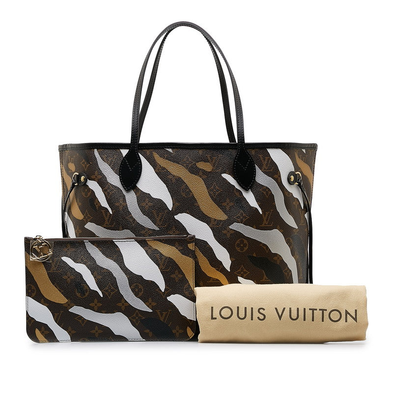 Louis Vuitton Monogram Camouflage Neverfull MM Tote Bag