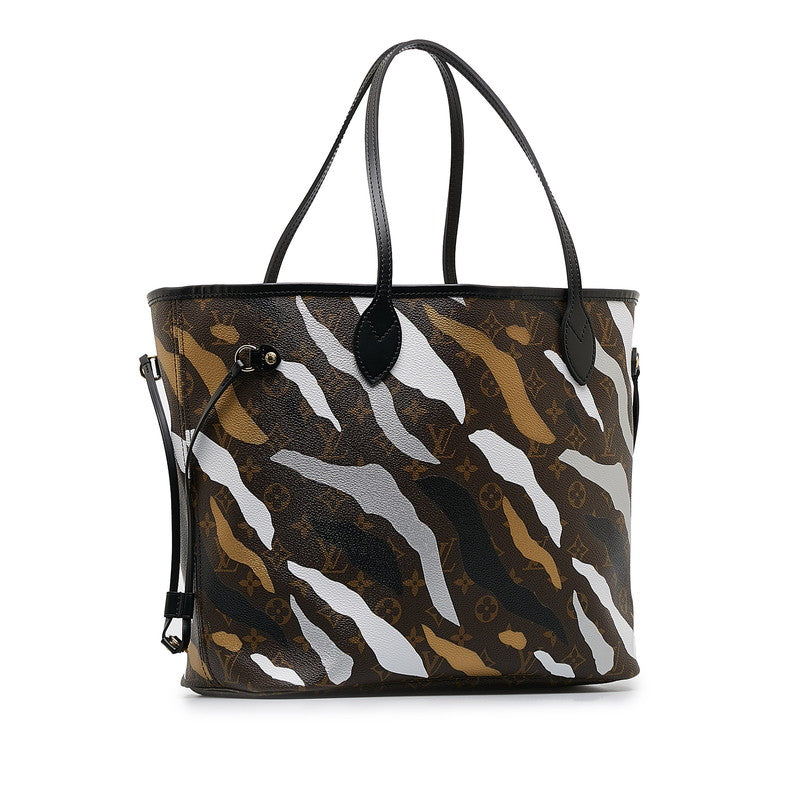 Louis Vuitton Monogram Camouflage Neverfull MM Tote Bag