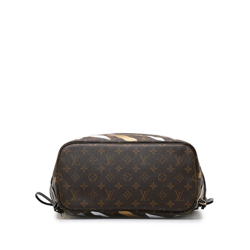 Louis Vuitton Monogram Camouflage Neverfull MM Tote Bag