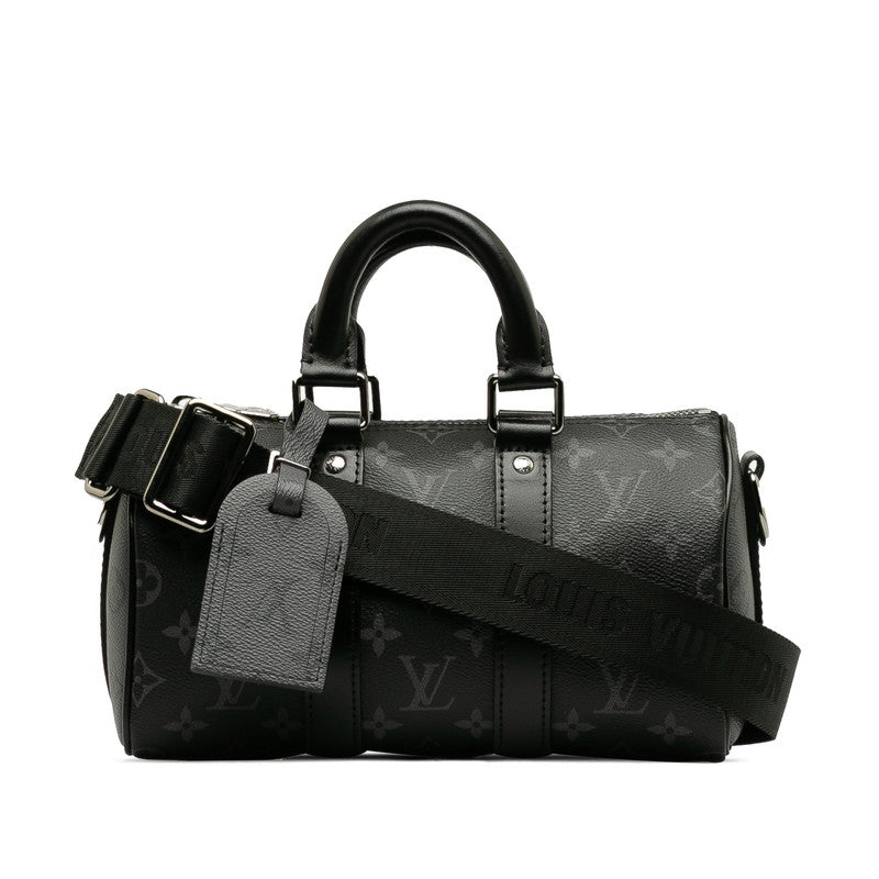 Louis Vuitton Monogram Eclipse Reverse Keypol Bandoliere 25 Handbag