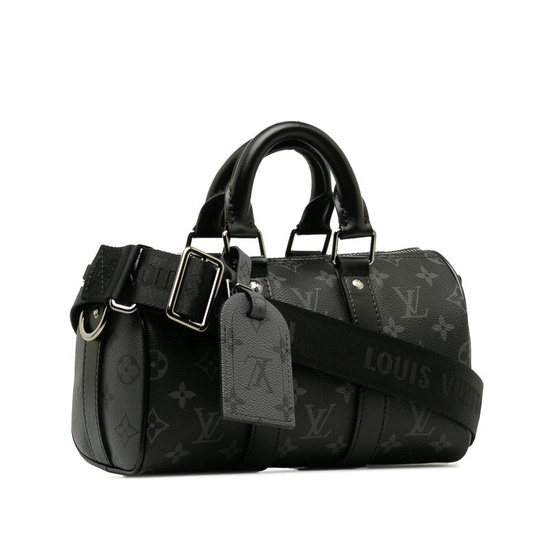 Louis Vuitton Monogram Eclipse Reverse Keypol Bandoliere 25 Handbag