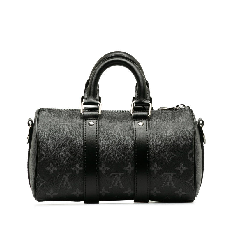 Louis Vuitton Monogram Eclipse Reverse Keypol Bandoliere 25 Handbag