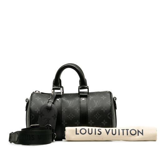 Louis Vuitton Monogram Eclipse Reverse Keypol Bandoliere 25 Handbag
