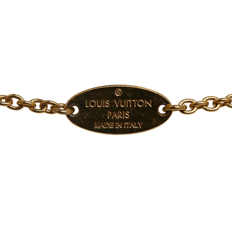 Louis Vuitton Essential V M61083 Gold Plated Necklace