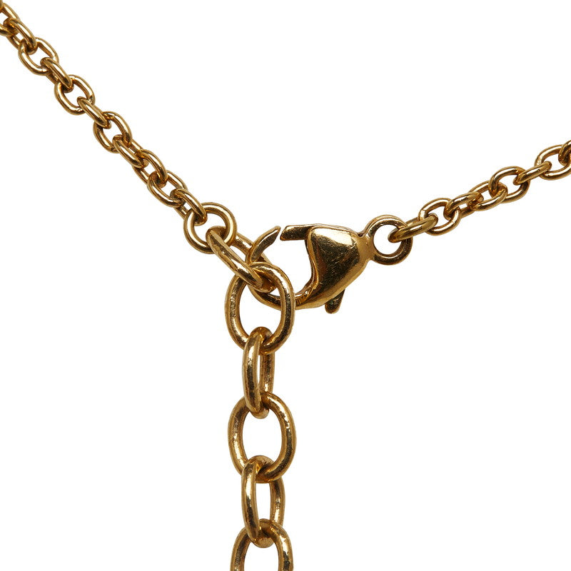 Louis Vuitton Essential V M61083 Gold Plated Necklace