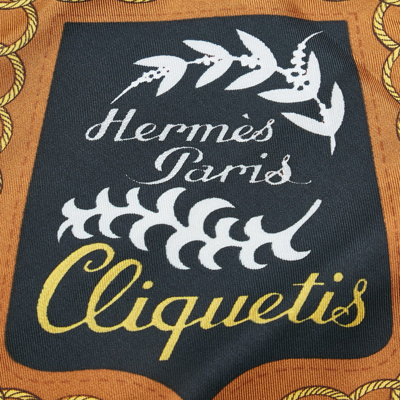 Hermes Carre 90 Cliquetis Silk Scarf