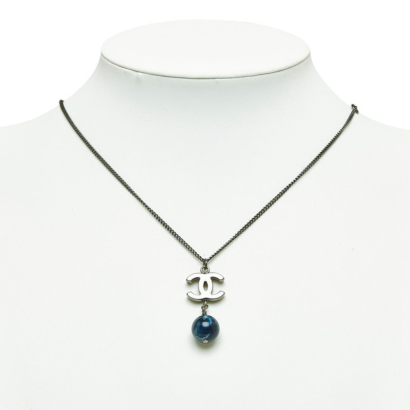 Chanel CC Bead Drop Necklace