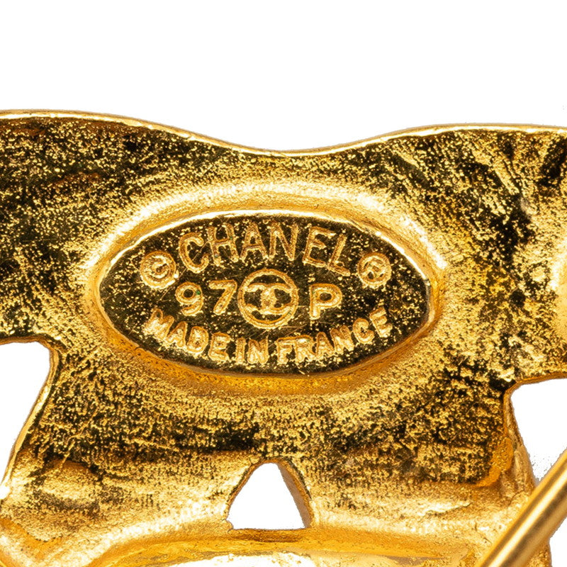 Chanel Swirling CC Brooch