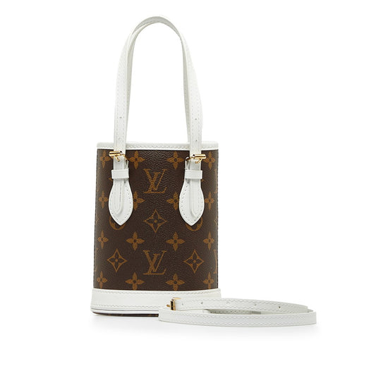 Louis Vuitton Monogram Nano Bucket Handbag