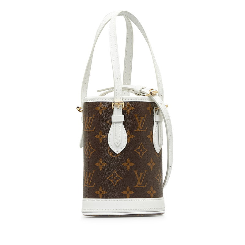 Louis Vuitton Monogram Nano Bucket Handbag