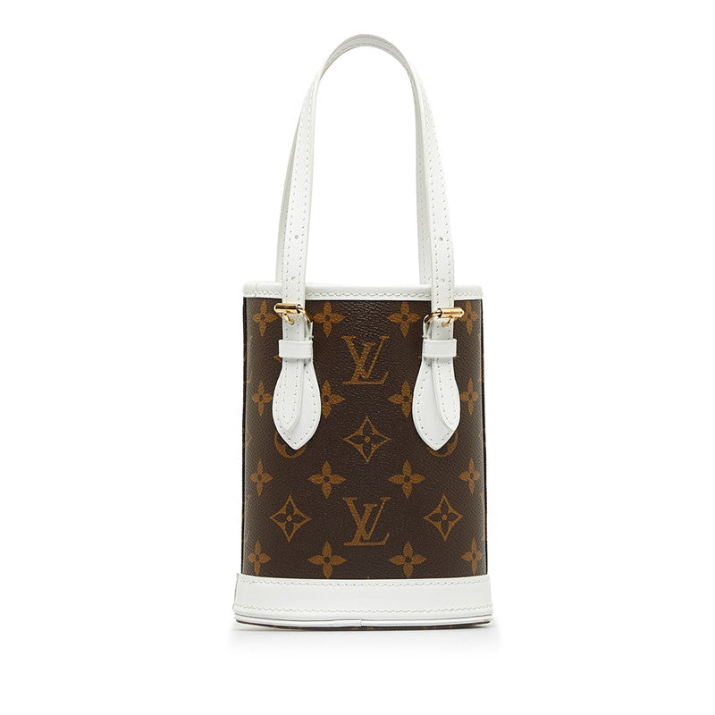 Louis Vuitton Monogram Nano Bucket Handbag