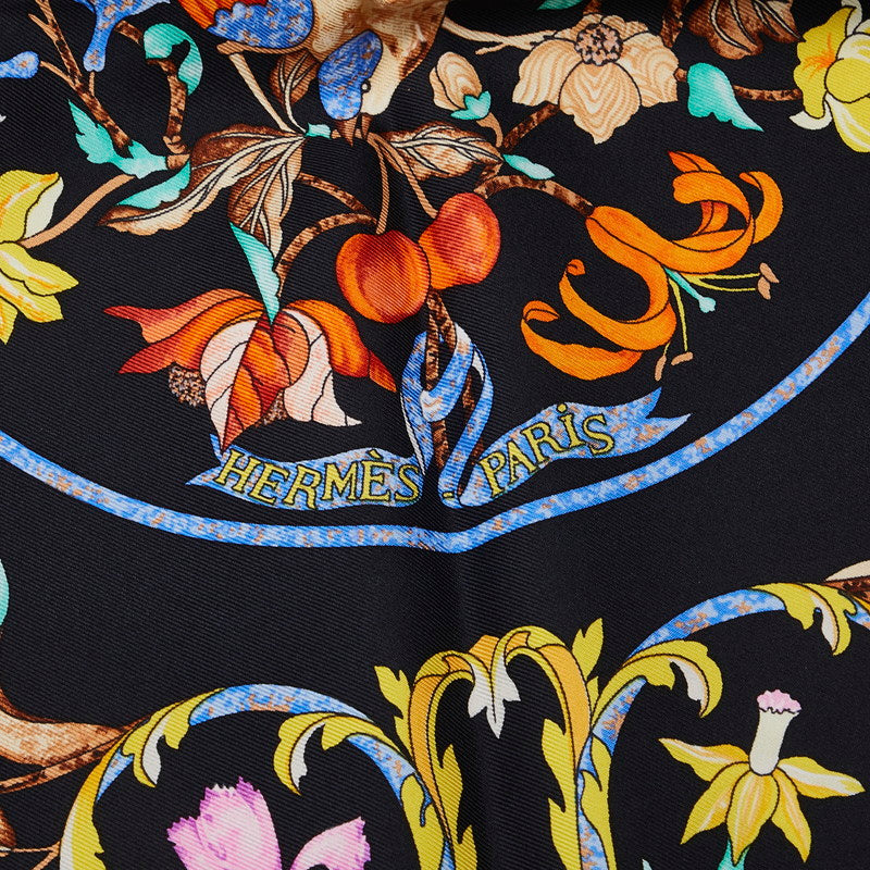 Hermes Carre 90 Pierres D Orient Et D Occident Oriental Stone and Western Stonework Silk Scarf