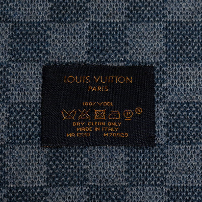 Louis Vuitton Damier Escharpe Petit M70929 Wool Scarf