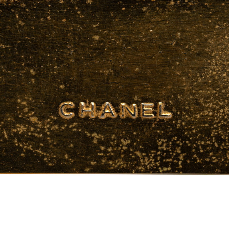 Chanel Coco Mark Logo Plate Brooch