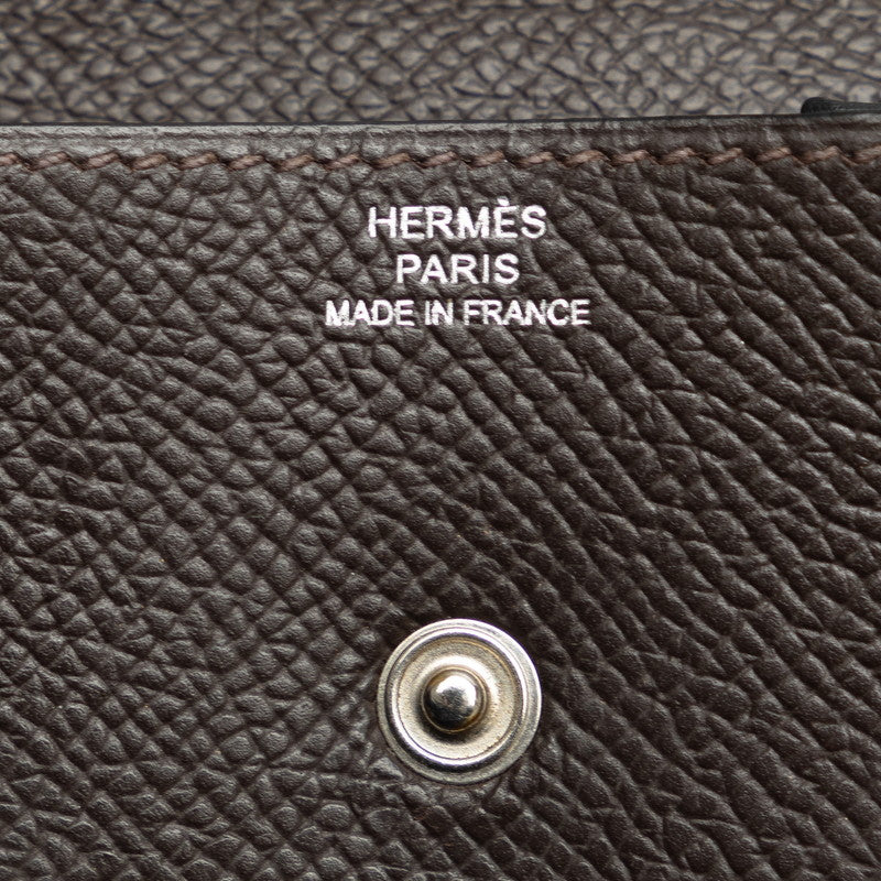 Hermes Le Vin Cator Graphite Coin Purse