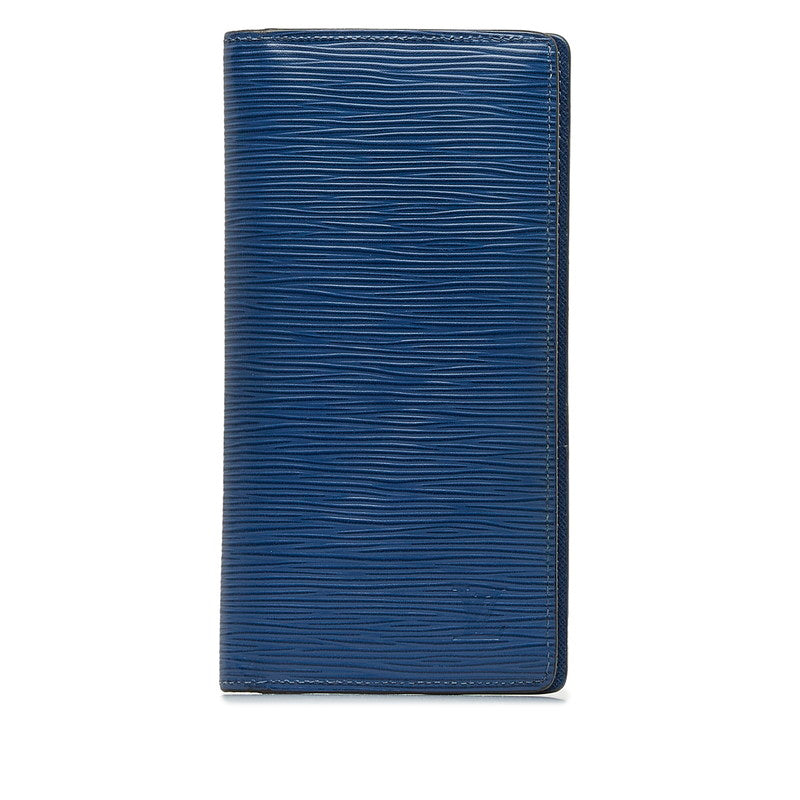 Louis Vuitton Epi Porte Feuille Brazza Long Wallet