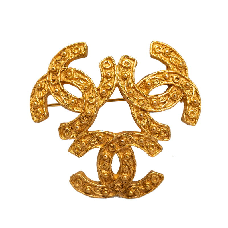 Chanel Triple Coco Mark Brooch