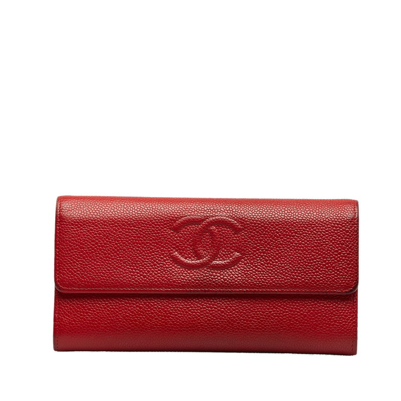 Chanel Coco Mark Long Wallet