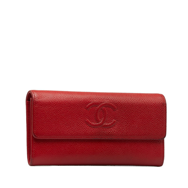 Chanel Coco Mark Long Wallet