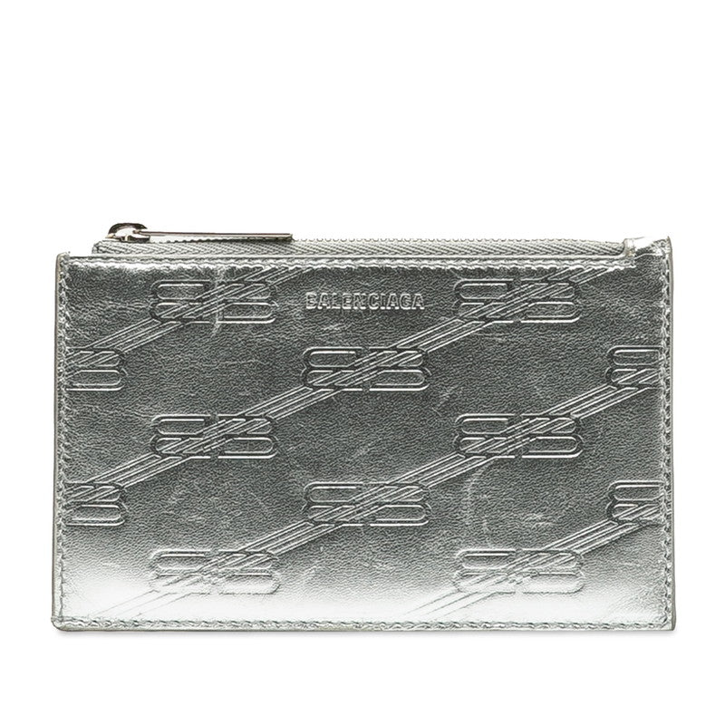 Balenciaga Logo Card Case Business Card Holder