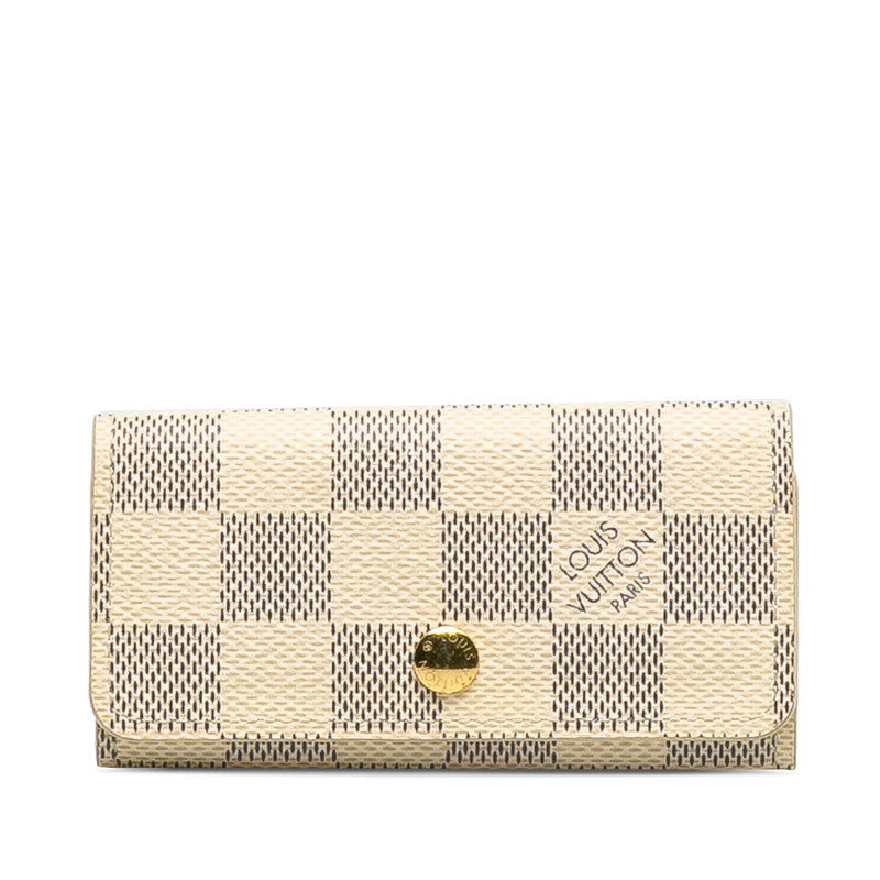 Louis Vuitton Damier Azur Multiclet 4 Key Case