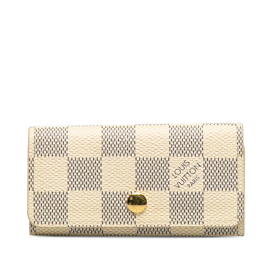 Louis Vuitton Damier Azur Multiclet 4 Key Case