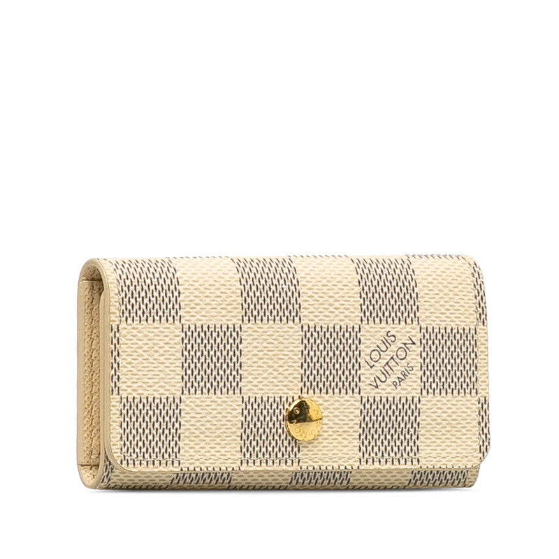 Louis Vuitton Damier Azur Multiclet 4 Key Case