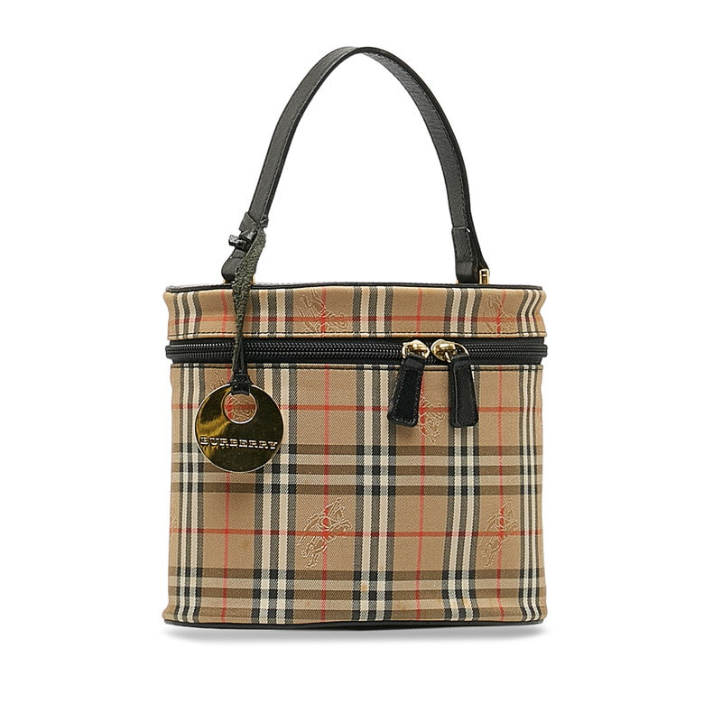 Burberry Nova Check Shadow Horse Handbag