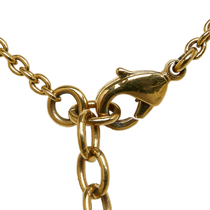 Louis Vuitton Essential V M61083 Gold Plated Necklace